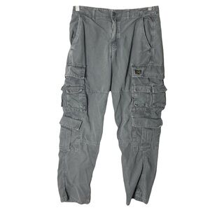 Zara Cargo Pants 38 Utility Baggy Y2K Gorpcore Streetwear Urban Trendy Bloggers